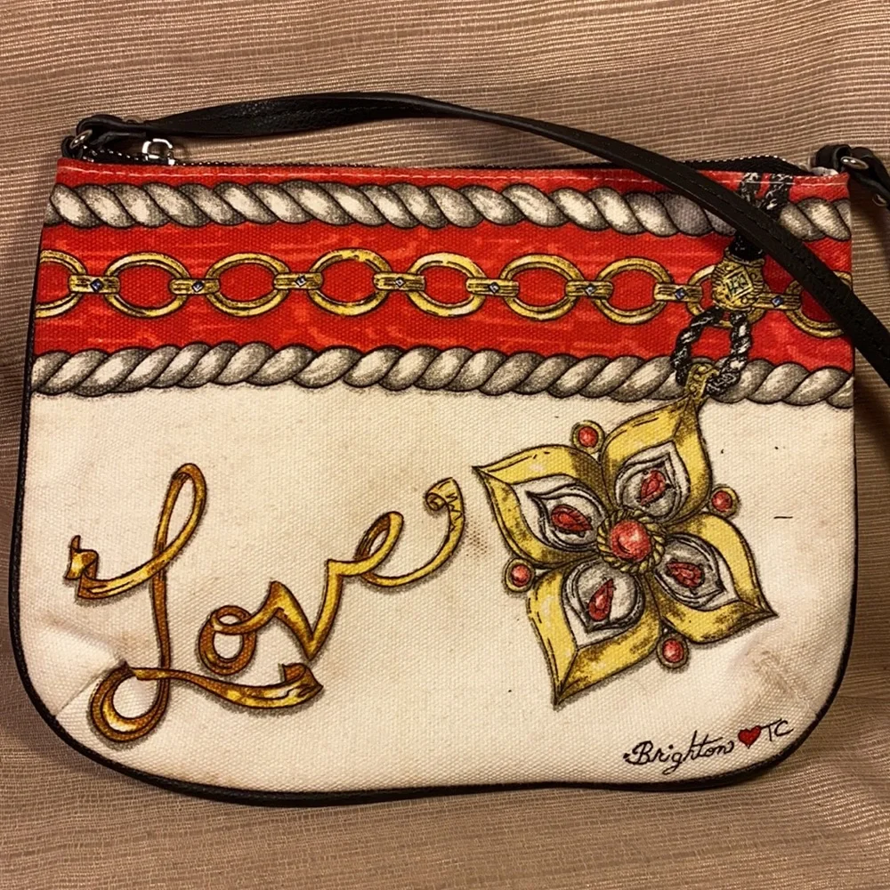 Brighton canvas minimalist shoulder/crossbody bag
